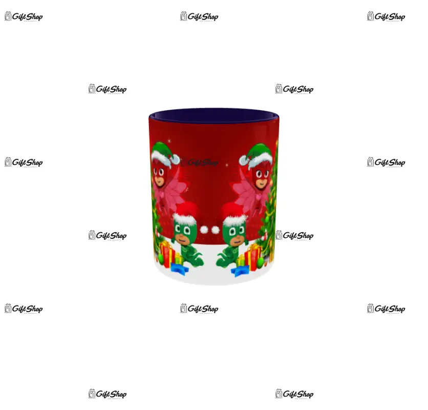 Pj masks christmas, cana ceramica, 330ml, model cgs1768